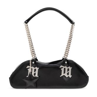 Misbhv Handbags, female, Black, Size: ONE SIZE Leather Shoulder Bag