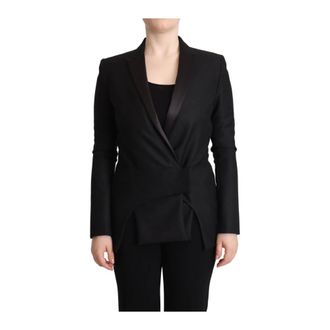 Costume National Dames, Jassen, Zwart, Maat: XS