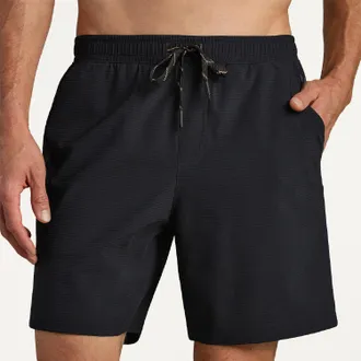 Rhone Mens Pursuit Unlined Trail 7 Shorts Black XXL