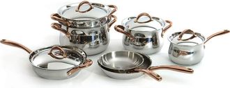 Berghoff Ouro Gold 14-Piece Cookware Set in Silver at Nordstrom Rack