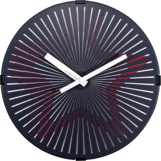 NeXtime Wall Clock - NeXtime - Motion Star Red - &Oslash; 30 cm - Plastic - Contemporary Design
