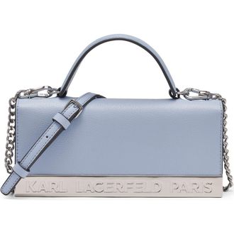Karl Lagerfeld Jacqueline Crossbody in Blue Aura at Nordstrom