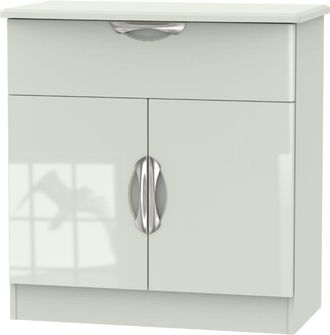 Welcome Furniture Cairo Ready Assembled Sideboard with 1 Drawer & 2 Doors - Kashmir Gloss & Kashmir - Welcome Furniture | TJ Hughes