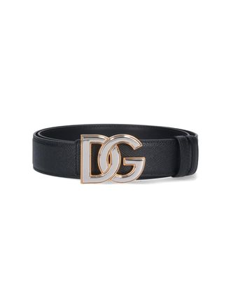 Dolce & Gabbana Logo Belt