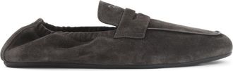 Prada Brown Solid Moro Loafers