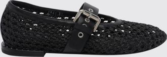 Premiata Mary Jane in rafia crochet