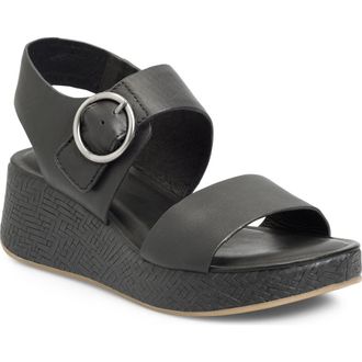S&ouml;fft Faedra Ankle Strap Sandal in Black at Nordstrom, Size 9
