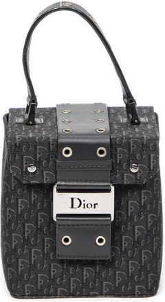 Dior Pre-owned Womens Street Chic Vanity Case Handbag - Black - One Size