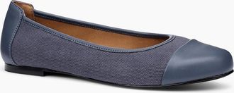 Hotter Womens Ingrid Womens Ballerina Pumps - Navy - Size: 5.5
