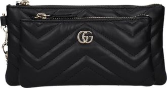 Gucci Marmont Pochette Donnas Pelle nera