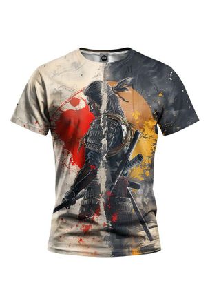 Mr. Gugu & Miss Go Samurai Contrast T-shirt