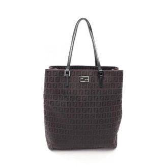 Fendi unisex, Pre-owned, Bruin, Maat: ONE Size Leer