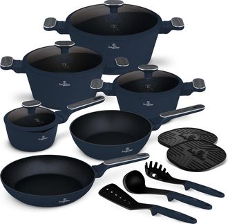 Berlinger Haus Juego De Ollas Berlinger Haus Deep Sea Bh 8382 (15 Piezas) 1 Unidad