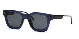 Philipp Plein SPP105M 0T31 Womens Sunglasses Blue Size 50