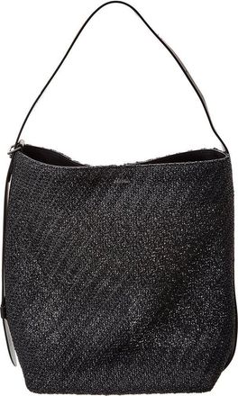 Max Mara Archetipo Medium Leather-Trim Tote