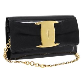 Ferragamo Pre-owned Shoulder Bag - Dames - Pre-owned - Zwart - Maat: ONE Size
