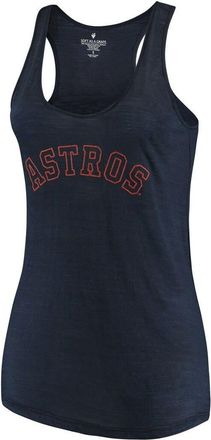 Soft As A Grape Womens Soft as a Grape Navy Houston Astros Plus Size Swing for the Fences Racerback Tank Top at Nordstrom, Size 2X