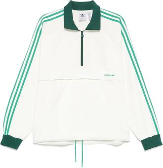 adidas Felpa con dettaglio a 3 righe - Bianco