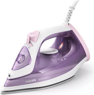 Philips 3000 Series Dst3010/30 Plancha Plancha A Vapor Suela De Cer&aacute;mica 2000 W P&uacute;rpura, Blanco