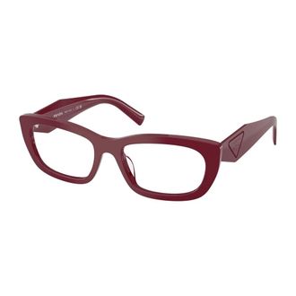 Prada D09V Eyeglasses - female - Prada - Glasses - Red - 52 MM - Accessories