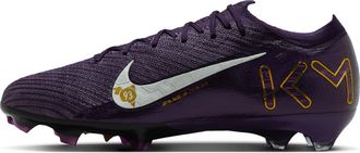 Nike Mens Mercurial Vapor 16 Elite Kylian Mbappé Firm-Ground Low-Top Soccer Cleats in Purple | FQ8683-500