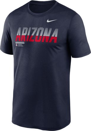Nike Arizona Sideline Legend Nike Mens Dri-FIT College T-Shirt in Blue | 02TI41SUAN-7SB