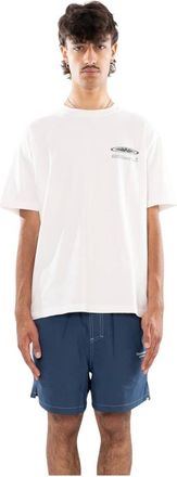 New Amsterdam Surf Association Tops, Heren, Wit, S, Katoen, Shaper Tee
