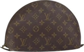 Louis Vuitton Pre-owned Vintage Canvas Clutch - Dames - Vintage Clutch - Bruin - ONE Size - Vintage