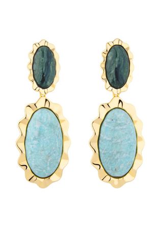 Maria Frering Sua Gold-plated Drop Earrings - One Size