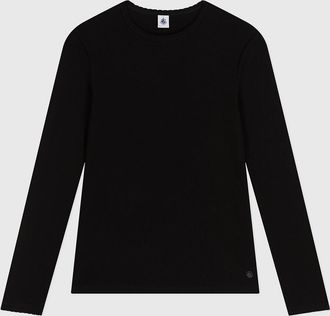 Petit Bateau Iconisch T-shirt Cocotte lange mouwen