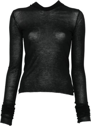 Rick Owens Mujer, Jerseys, Negro, Talla: S
