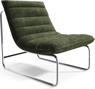 Sia Home Sill&oacute;n de sal&oacute;n terciopelo texturizado kaki