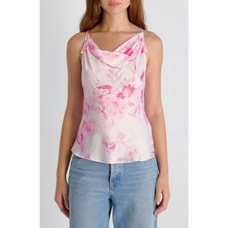 French Connection Sophie Fleur Oona Cowl Neck Top in Pink Icing at Nordstrom, Size 14