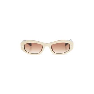 Maison Kitsun&eacute; Sunglasses, unisex, Beige, Size: ONE SIZE Ming Sunglasses