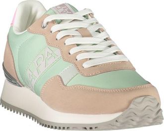Napapijri Colorblock Polyester Sneaker - Green