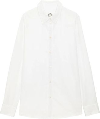 Ines De La Fressange Martin Shirt - Dames - Overhemden - Wit - XL - Katoen - Overhemden
