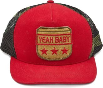 Saint Laurent Cappello Yeah - Rosso