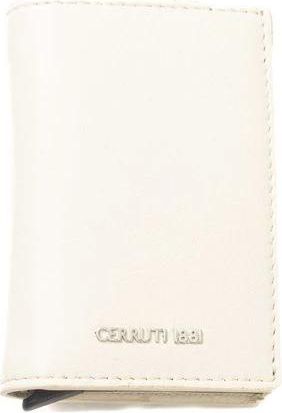 Cerruti Elegante leren portemonnee in beige - Heren - Portefeuilles - Beige - ONE Size - Leer - Accessoires