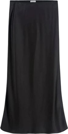 Roberto Collina Rokken, Dames, Zwart, L, Longuette Rok