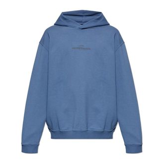 Maison Margiela Hoodies, male, Blue, Size: 2XL Oversize Sweatshirt