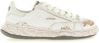 Miharayasuhiro Witte Katoenen Sneakers