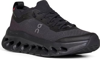 On Womens Sneakers Cloudtilt Moon Black Recycled Polyester Trainers