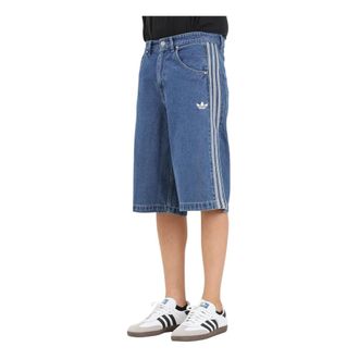adidas Uomo, Pantaloncini, Blu, W32, new