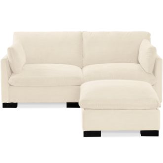 Best Choice Products 82in Modular Sectional Pillowtop Sofa w/ Ottoman & Storage