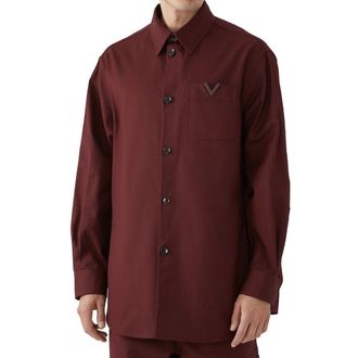 Valentino Mens Multicolor Cotton Denim Jacket Clothing