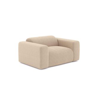 Sia Home Sill&oacute;n de sal&oacute;n terciopelo de pana beige