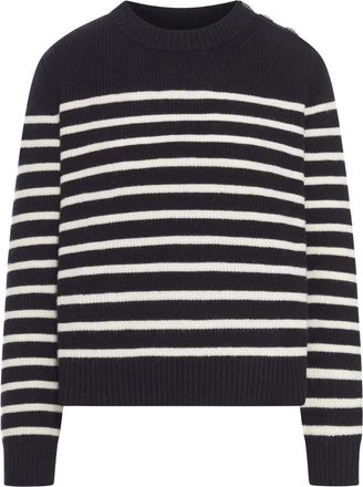 Roberto Collina striped sweater - Black