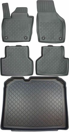 OEM Juego De Alfombrillas Para Coche Y Maletero Para Audi Q3 I Suv (08.2011-06.2018)