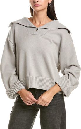 Rag & Bone Quinn Polo Wool-Blend Sweater