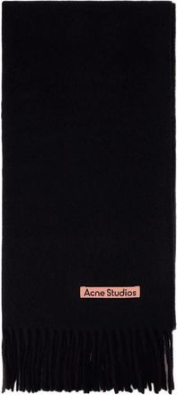 Acne Studios Canada Sjaal - unisex - Wintersjaals - Zwart - ONE Size - Wol - Accessoires